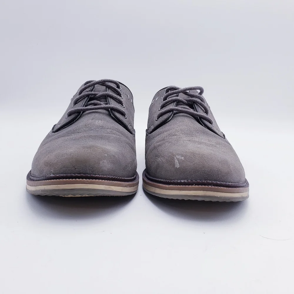 Sonoma Freer Men's Size 10‎ Dress Shoes Oxford Comfort Lace Up Slate Grey
